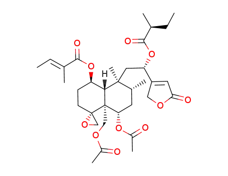 Molecular Structure of 122587-83-1 (Ajugamarin G1)
