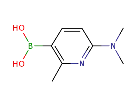 (6-(diMethylaMino)-2-Methylpyridin-3-yl)boronic acid