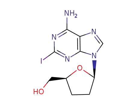 [(2S,5R)-5-(6-amino-2-iodo-9H-purin-9-yl)tetrahydrofuran-2-yl]methanol