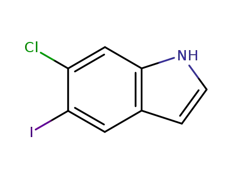 6-chloro-5-iodo-1H-indole