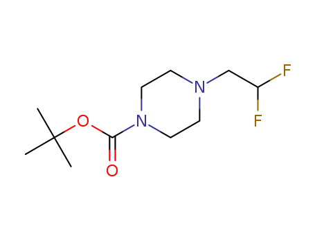 1-Piperazinecarboxylic acid, 4-(2,2-difluoroethyl)-, 1,1-dimethylethyl ester