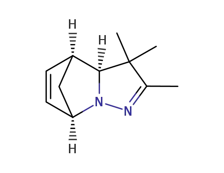 (1R,6S,7S)-4,5,5-Trimethyl-2,3-diaza-tricyclo[5.2.1.0<sup>2,6</sup>]deca-3,8-diene
