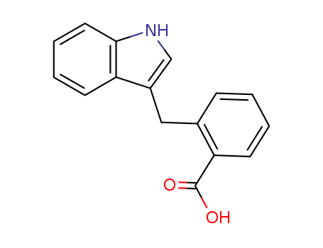 Benzoic acid,2-(1H-indol-3-ylmethyl)- cas  1221-99-4