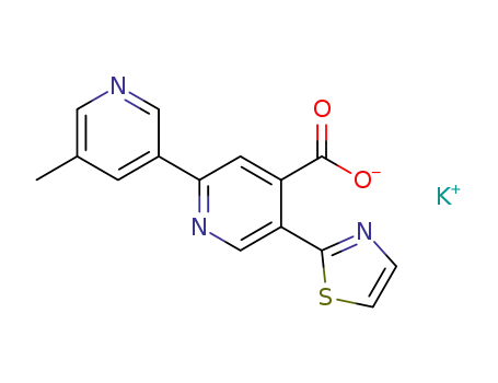 potassium 5'-methyl-5-(1,3-thiazol-2-yl)-2,3'-bipyridine-4-carboxylate