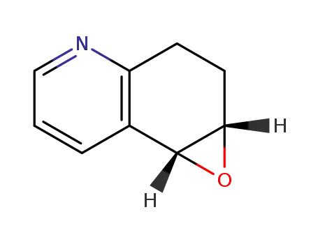 Molecular Structure of 158060-56-1 (Oxireno[f]quinoline,1a,2,3,7b-tetrahydro-,(1aS)-(9CI))