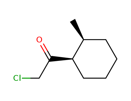 Ketone, chloromethyl 2-methylcyclohexyl (7CI)