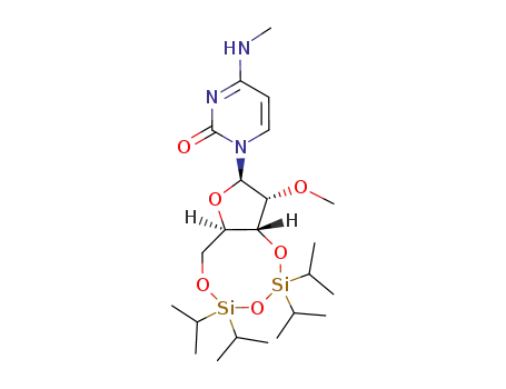 4-N-methyl-3',5'-(1,1,3,3-tetraisopropyl-1,3-disilyl)-2'-O-methylcytidine