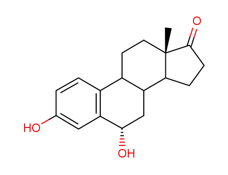 Molecular Structure of 1229-25-0 (6Beta-hydroxyestrone)