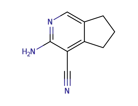 5H-Cyclopenta[c]pyridine-4-carbonitrile,  3-amino-6,7-dihydro-