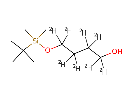 3-[[(1,1-Dimethylethyl)dimethylsilyl]oxy]-1-propanol-d6