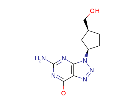 5-amino-3-[(1R,4S)-4-(hydroxymethyl)cyclopent-2-en-1-yl]-2,3-dihydro-7H-[1,2,3]triazolo[4,5-d]pyrimidin-7-one