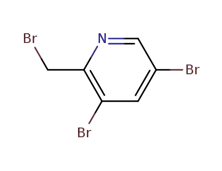 Molecular Structure of 1227502-56-8 (3,5-dibromo-2-bromomethyl-pyridine)