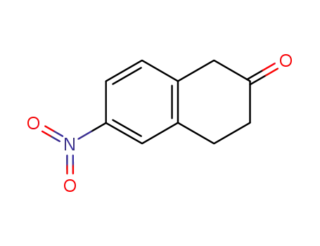 Molecular Structure of 200864-16-0 (6-Nitro-2-tetralone)