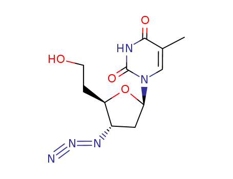 1-(3-azido-2,3,5-trideoxy-β-D-allofuranosyl)-5-methyl-2,4(1H,3H)-pyrimidinedione
