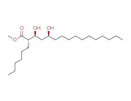 Methyl (2S,3S,5S)-2-hexyl-3,5-dihydroxyhexadecanoate