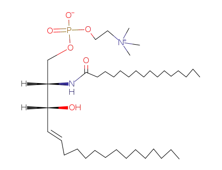 N-헥사데카노일-D-스핑고신-1-포스포콜린