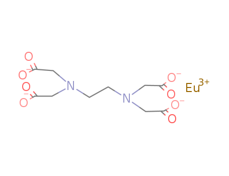 Europate(1-),[[N,N'-1,2-ethanediylbis[N-[(carboxy-kO)methyl]glycinato-kN,kO]](4-)]-, (OC-6-21)-