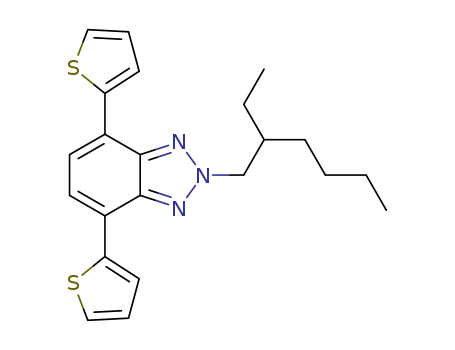 2-(2-ethylhexyl)-4,7-di-(thiophene-2-yl)-2,1,3-benzotriazole(1395342-64-9)