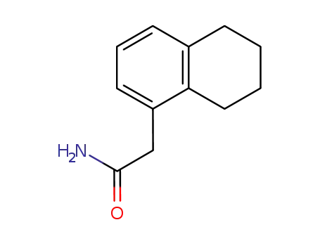 Molecular Structure of 13052-98-7 (2-(5,6,7,8-tetrahydronaphthalen-1-yl)acetamide)