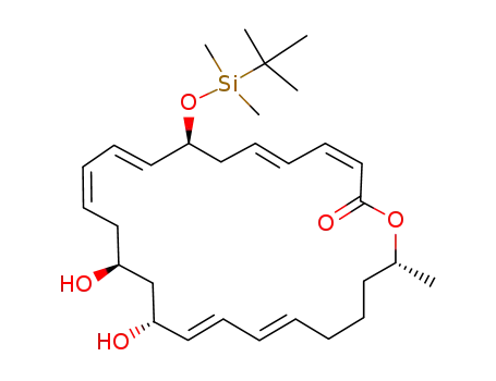 (3Z,5E,9E,11Z,17E,19E)-(8S,14S,16R,24R)-8-(tert-Butyl-dimethyl-silanyloxy)-14,16-dihydroxy-24-methyl-oxacyclotetracosa-3,5,9,11,17,19-hexaen-2-one