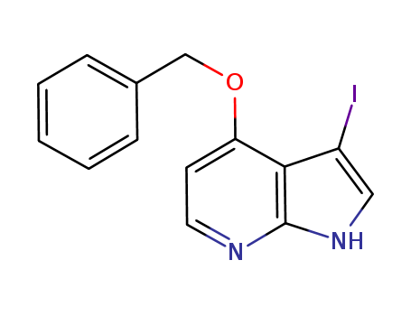 4-(Benzyloxy)-3-iodo-1H-pyrrolo[2,3-b]pyridine
