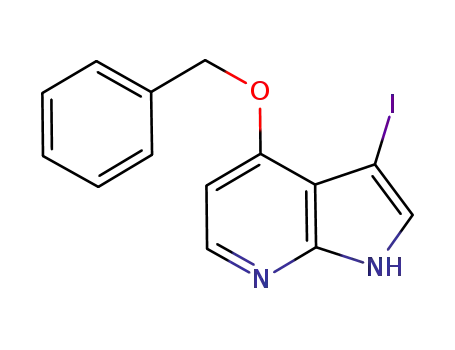 3-Iodo-4-benzyloxy-7-azaindole