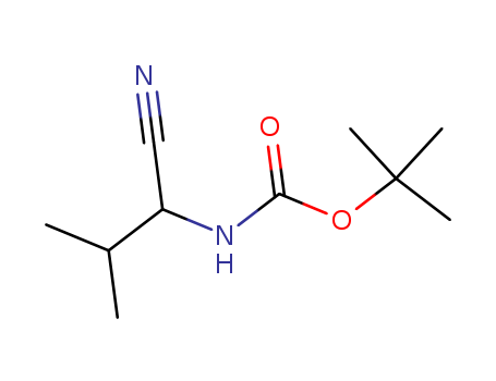 Carbamic acid,[(1R)-1-cyano-2-methylpropyl]-, 1,1-dimethylethyl ester
