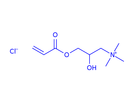 1-Propanaminium,2-hydroxy-N,N,N-trimethyl-3-[(1-oxo-2-propen-1-yl)oxy]-, chloride (1:1)