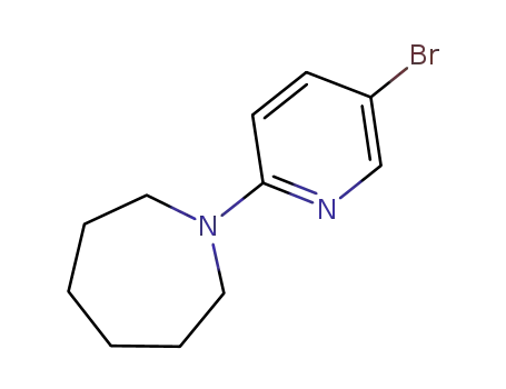 Molecular Structure of 1175900-46-5 (1-(5-Bromo-2-pyridinyl)azepane)
