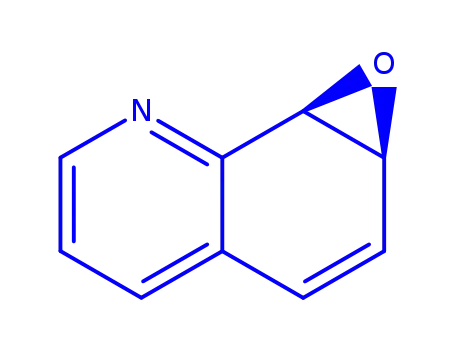 Molecular Structure of 130536-39-9 (QUINOLINE7,8-OXIDE)