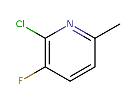 2-Chloro-3-fluoro-6-picoline cas no. 374633-32-6 98%