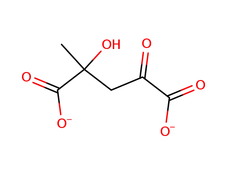 4-Hydroxy-4-methyl-2-oxoglutarate