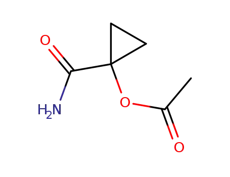 Cyclopropanecarboxamide, 1-(acetyloxy)- (9CI)