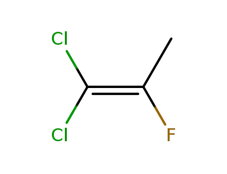Molecular Structure of 430-95-5 (1,1-Dichloro-2-fluoro-1-propene)