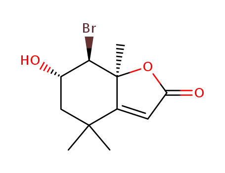 (6S,7R,7aS)-7-bromo-6-hydroxy-4,4,7a-trimethyl-5,6,7,7a-tetrahydrobenzofuran-2(4H)-one
