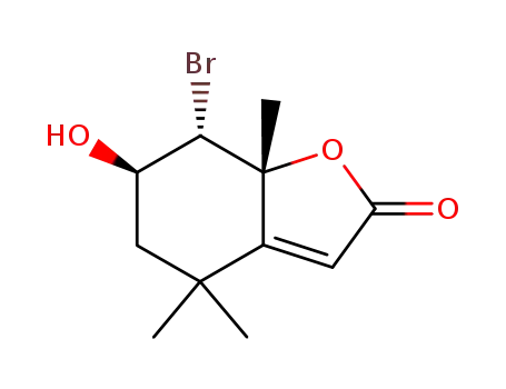 (6R,7S,7aR)-7-bromo-6-hydroxy-4,4,7a-trimethyl-5,6,7,7a-tetrahydrobenzofuran-2(4H)-one