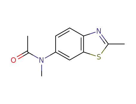 아세트아미드, N-메틸-N-(2-메틸-6-벤조티아졸릴)-(9CI)