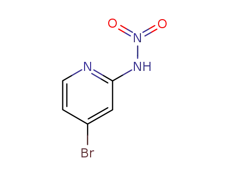 Molecular Structure of 84249-02-5 (2-nitroamino-4-bromopyridine)