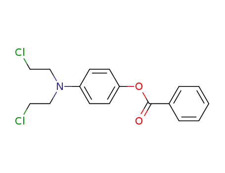 4-[Bis(2-chloroethyl)amino]phenol benzoate