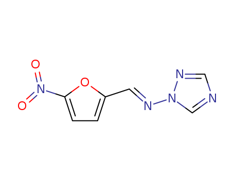 1-(((5-NITRO-2-FURYL)METHYLENE)AMINO)[1,2,4]TRIAZOLE