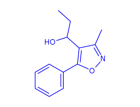 4-Isoxazolemethanol,-alpha--ethyl-3-methyl-5-phenyl-(9CI)