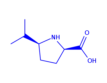D-프롤린, 5-(1-메틸에틸)-, 시스-(9CI)