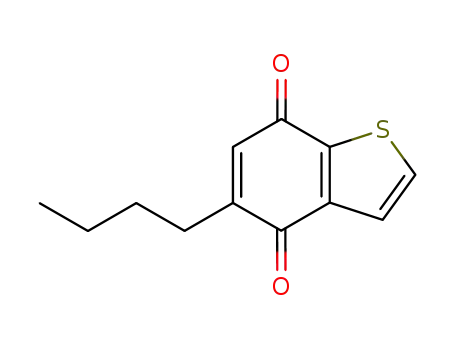 Molecular Structure of 123332-47-8 (5-butyl-1-benzothiophene-4,7-dione)