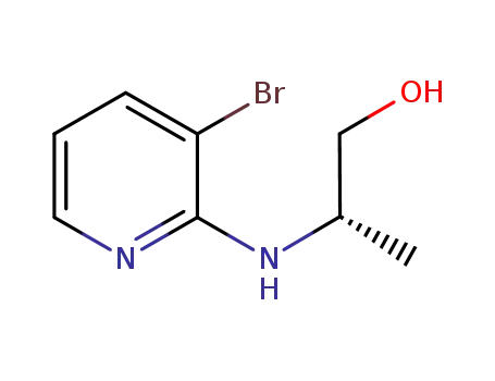 (S)-2-(3-브로모피리딘-2-일아미노)프로판-1-올