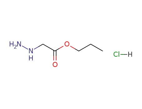 hydrazino-acetic acid propylester; hydrochloride