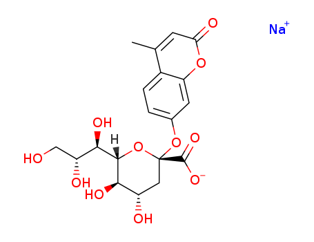 4-Methylumbelliferyl 3-deoxy-D-glycero-α-D-galacto-2-nonulosonic acid sodium salt