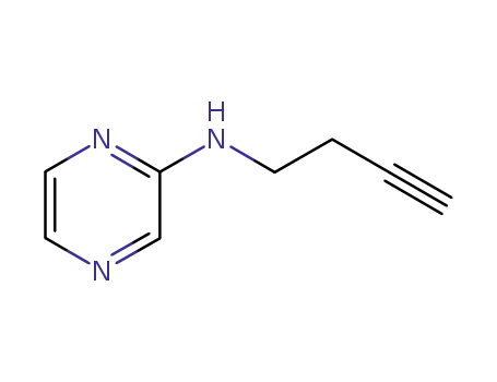 (3-butynylamino)pyrazine