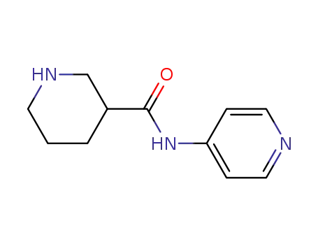 Molecular Structure of 110105-42-5 (PIPERIDINE-3-CARBOXYLIC ACID PYRIDIN-4-YLAMIDE)