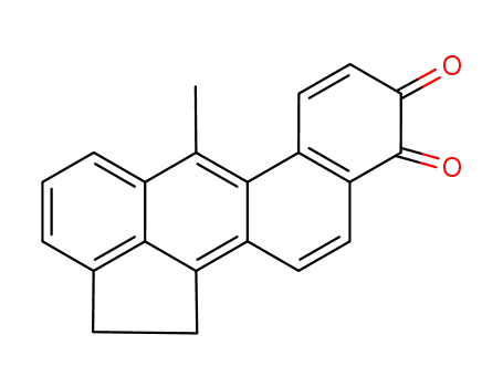 Molecular Structure of 111238-22-3 (6-methyl-1,2-dihydrocyclopenta[ij]tetraphene-9,10-dione)