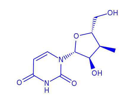 1-(3-deoxy-3-methyl-beta-D-arabinofuranosyl)pyrimidine-2,4(1H,3H)-dione
